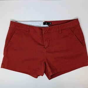 Volcom Chino Shorts Women’s Red Size 30